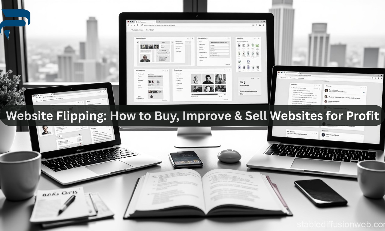 Website Flipping: How to Buy, Improve & Sell Websites for Profit